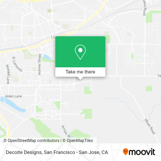 Decoite Designs map
