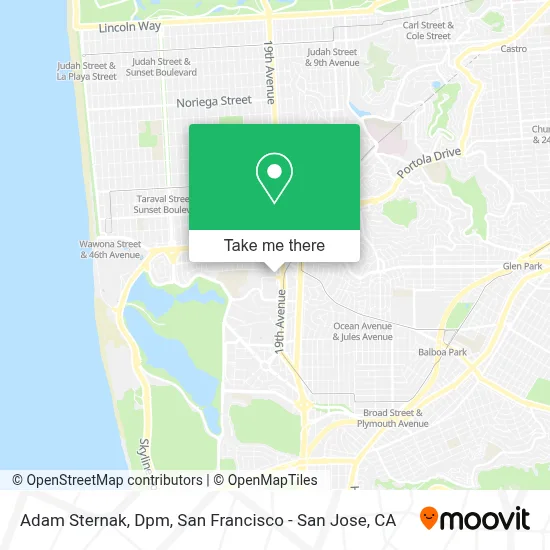 Adam Sternak, Dpm map