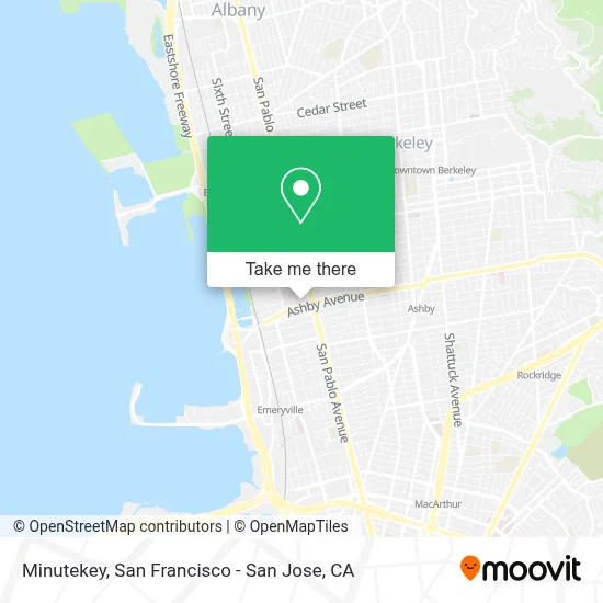 Minutekey map