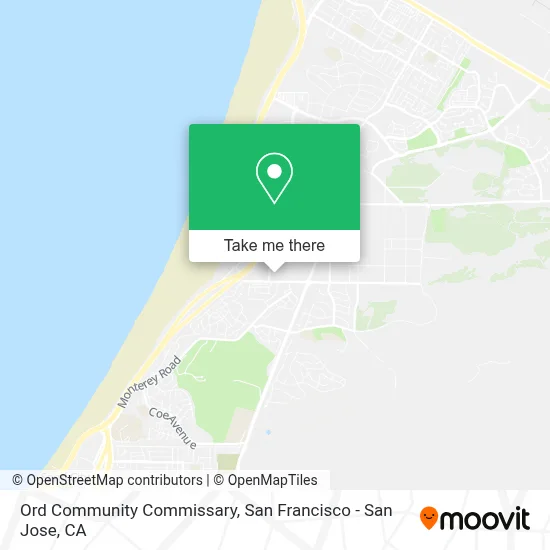Ord Community Commissary map