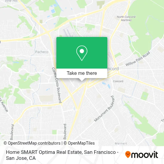 Home SMART Optima Real Estate map