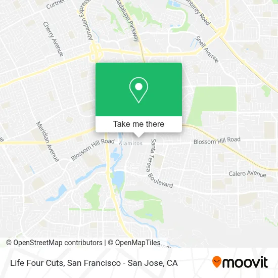 Life Four Cuts map
