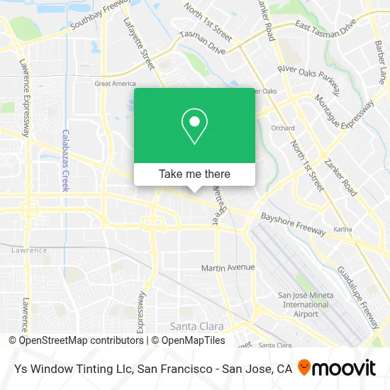 Ys Window Tinting Llc map