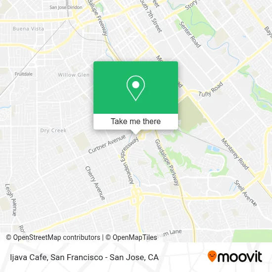 Ijava Cafe map