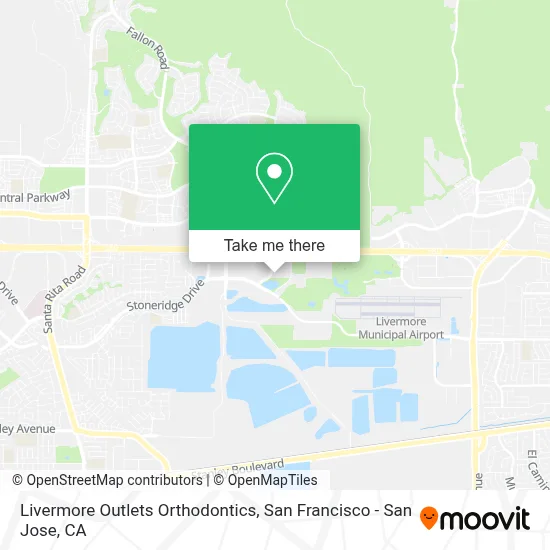 Livermore Outlets Orthodontics map