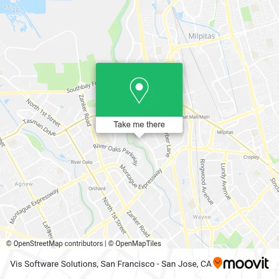 Vis Software Solutions map