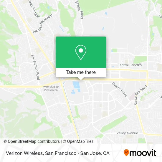 Verizon Wireless map