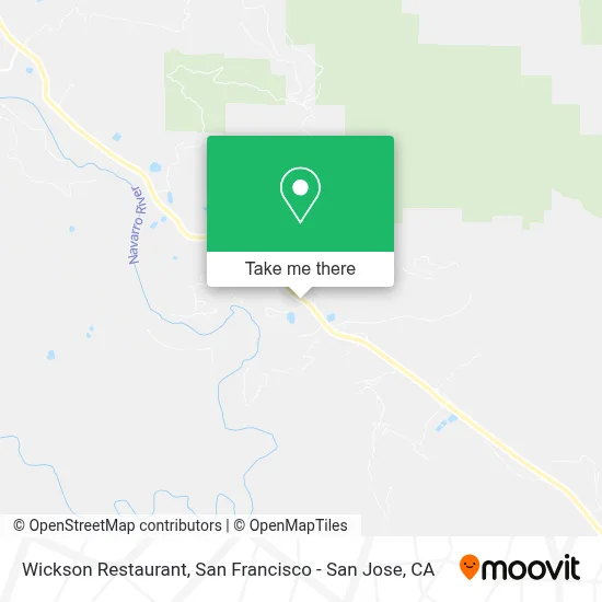 Wickson Restaurant map