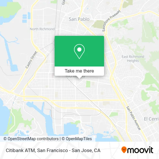 Citibank Atm map