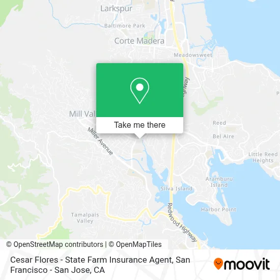 Cesar Flores - State Farm Insurance Agent map