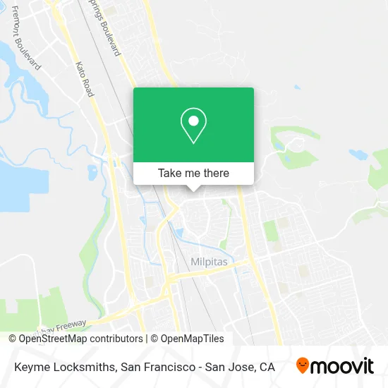 Keyme Locksmiths map