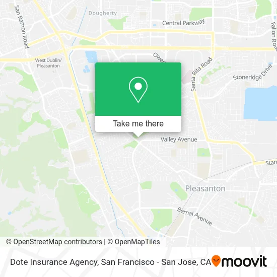 Dote Insurance Agency map