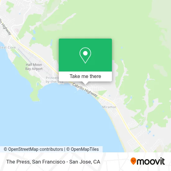 The Press map