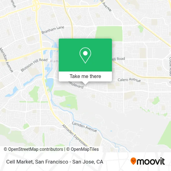 Cell Market map