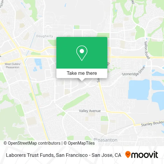 Laborers Trust Funds map