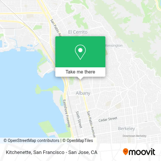 Kitchenette map