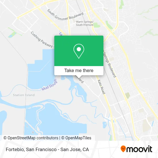 Fortebio map