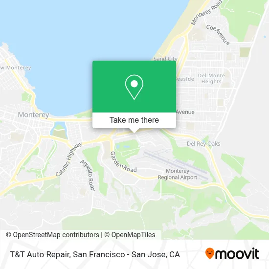 T&T Auto Repair map