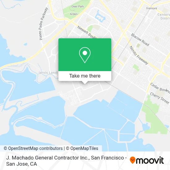 J. Machado General Contractor Inc. map