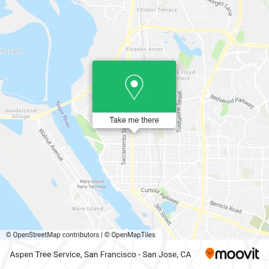 Aspen Tree Service map