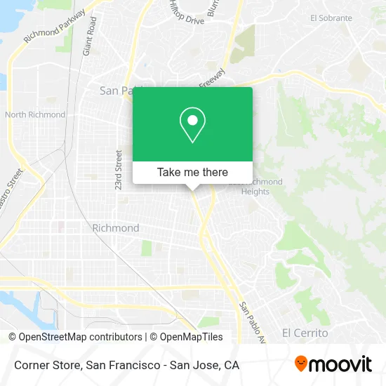 Corner Store map