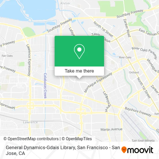 General Dynamics-Gdais Library map