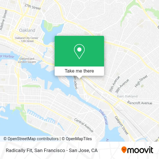 Radically Fit map
