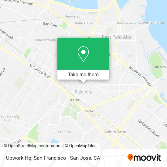 Upwork Hq map