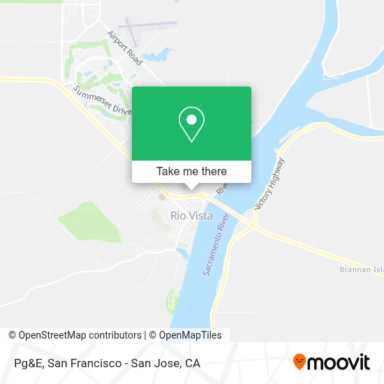 Pg&E map