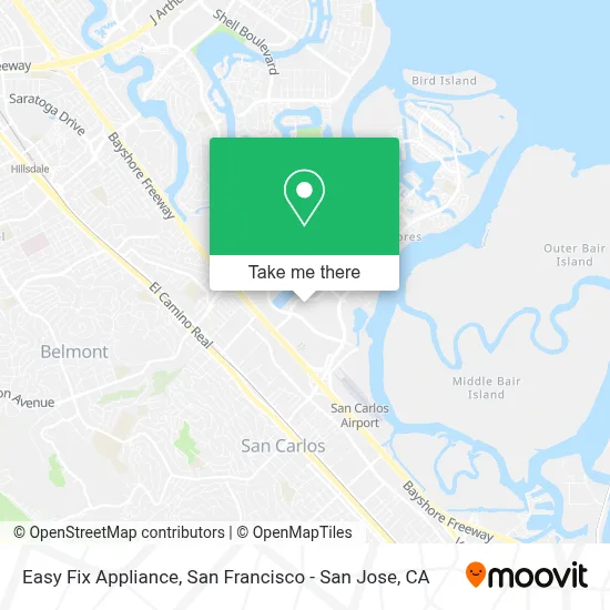 Easy Fix Appliance map