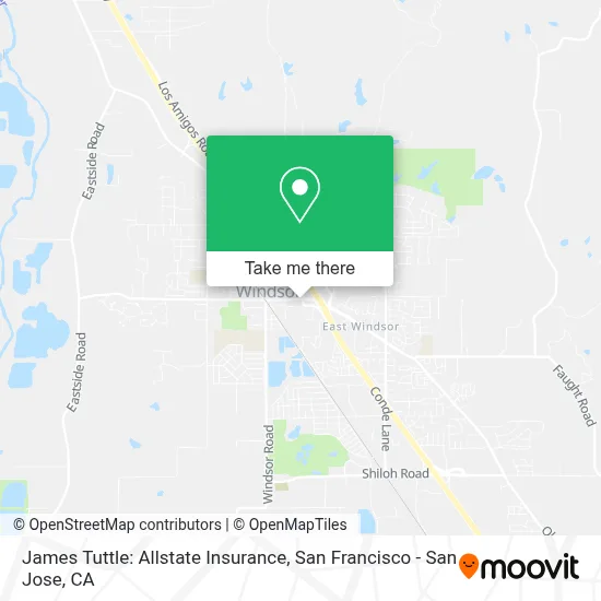 James Tuttle: Allstate Insurance map