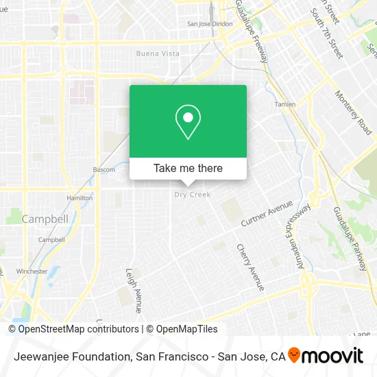 Jeewanjee Foundation map