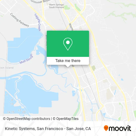 Kinetic Systems map