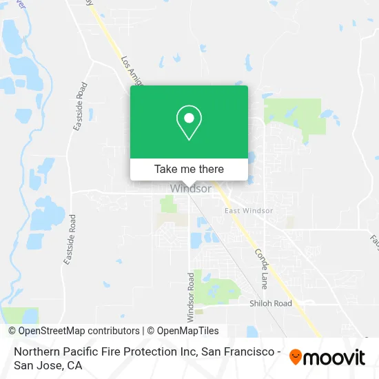 Northern Pacific Fire Protection Inc map