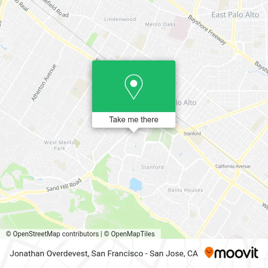 Jonathan Overdevest map