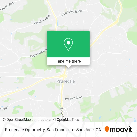 Prunedale Optometry map