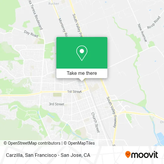 Carzilla map