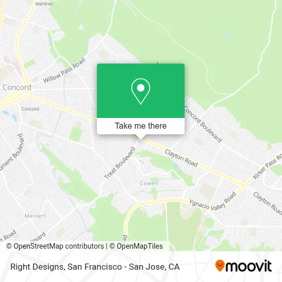 Right Designs map