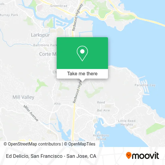 Ed Delicio map