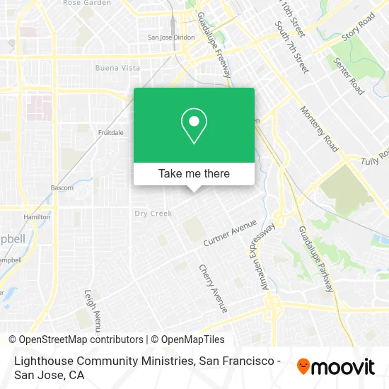 Lighthouse Community Ministries map
