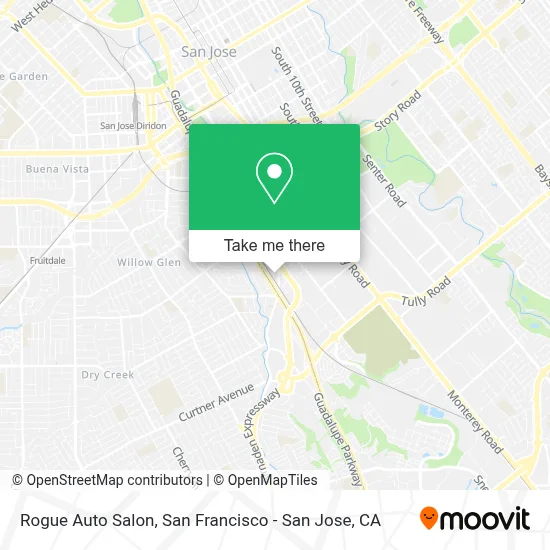 Rogue Auto Salon map