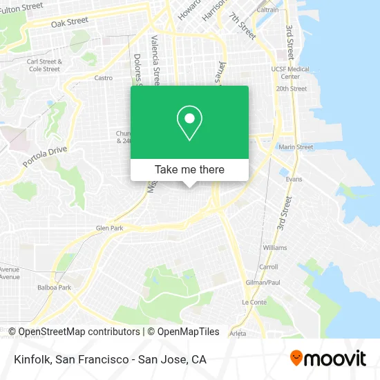 Kinfolk map