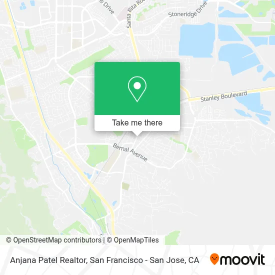Anjana Patel Realtor map