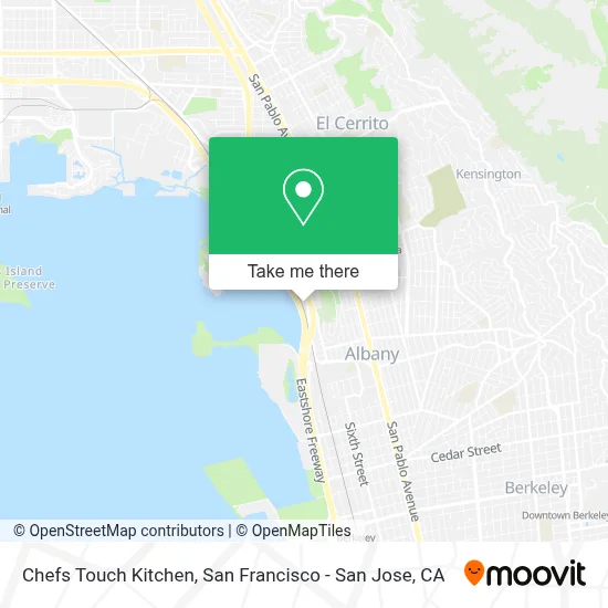 Chefs Touch Kitchen map