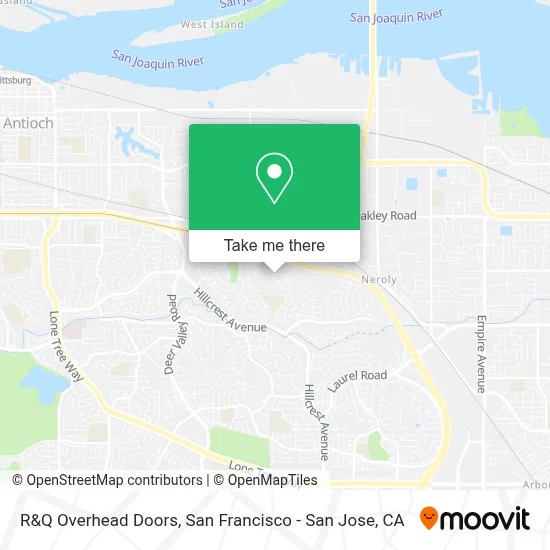 R&Q Overhead Doors map