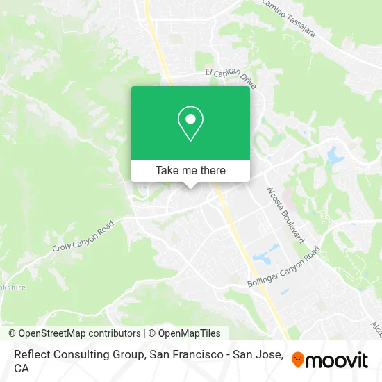 Reflect Consulting Group map