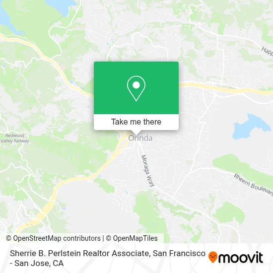 Sherrie B. Perlstein Realtor Associate map