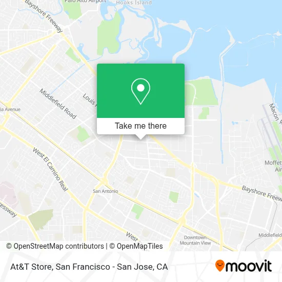 At&T Store map
