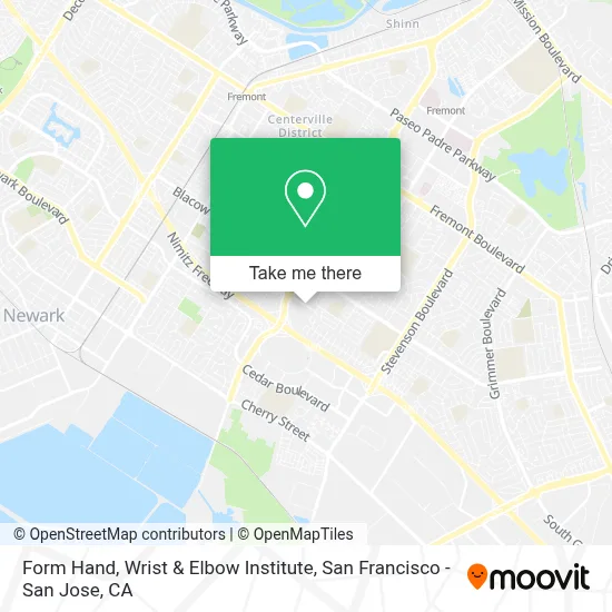 Form Hand, Wrist & Elbow Institute map