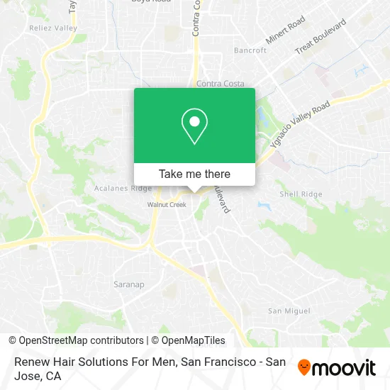 Renew Hair Solutions For Men map